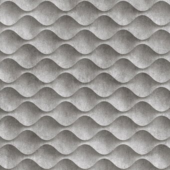 Concrete 1 Panel Grey Walls by Patel