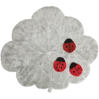 Ladybugs Rug 130x145 cm Little Cabari