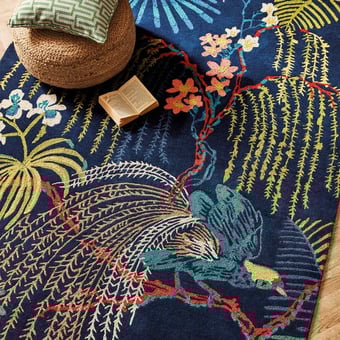 Tappeti Rain Forest Tropical Night 170x240 cm Sanderson