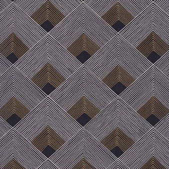 Carta da parati Ondes Bordeaux Casamance