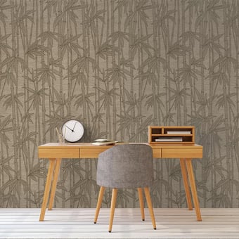 Sagano Wallcovering Cappuccino Nobilis