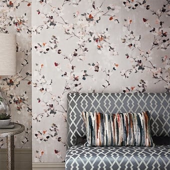 Papel pintado Floris Rose Romo