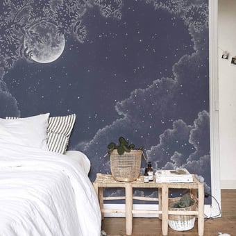 Moonlight Panel Midnight Blue Les Dominotiers