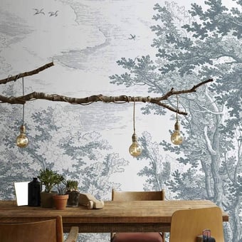 Brushwood Panel Bleu-gris Les Dominotiers