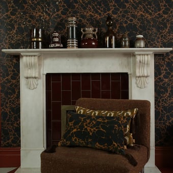 Velluto Margate Marble Tobacco Poodle and Blonde