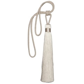 Senso tassel tieback Crème Sahco