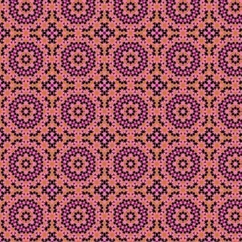 Tangerine 1 Panel Pink Walls by Patel