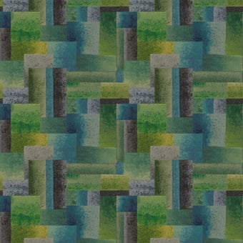 Parterre Geo Fabric Turmeric Designers Guild