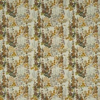 Hollyhock Fabric Ochre Designers Guild