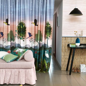 Dusky Amazon Sheer Multi Villa Nova