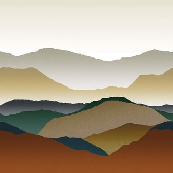 Papier peint panoramique Ukiyo Aubrun Nobilis