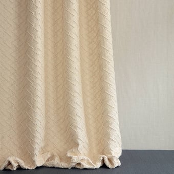 Mahrama Fabric Parchment Nobilis