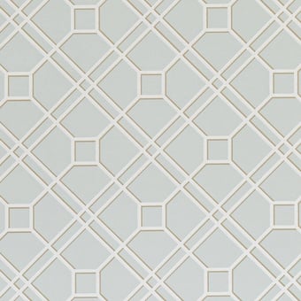 Langdale Trellis Wallpaper Charcoal GP & J Baker