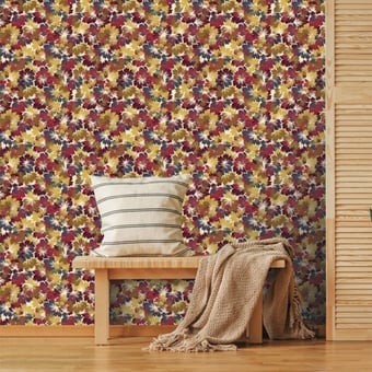 Dahlia Colors Wallpaper Aqua Maison Martin Morel