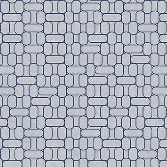 Rational Wallpaper Ultramarine Coordonné