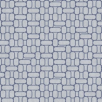 Rational Wallpaper Ultramarine Coordonné