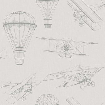 Papel pintado Bon Voyage White Borastapeter