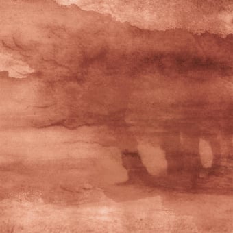 Carta da parati murale Brume du Tibet Orange Quinsaï