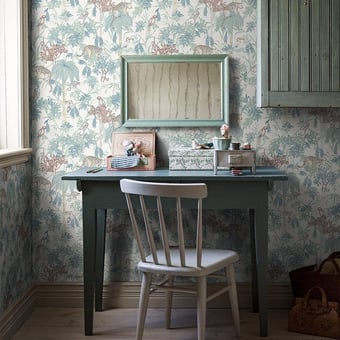Papel pintado Wild Jungle Green Borastapeter