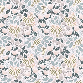 Floral Chic Rose Wallpaper Clair Lilipinso