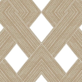 Beveled Edge Wallpaper Greige York Wallcoverings