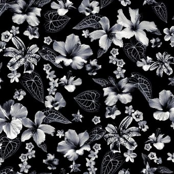Papier peint Cariacou Noir Jean Paul Gaultier