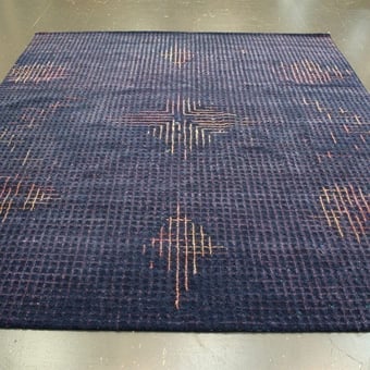 Tappeti Tumulte Dark Blue 200x300 cm Golran