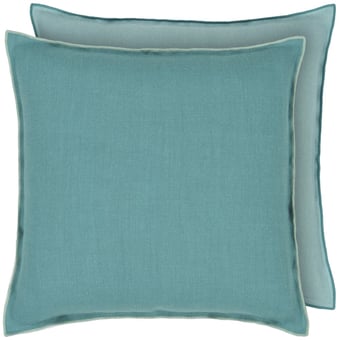 Cojín Brera linoo Rosewood/Azalea Designers Guild