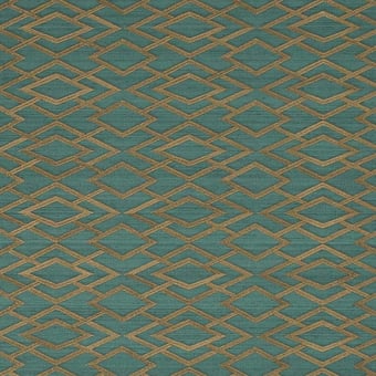 Geometric Silk Wallpaper Midnight Jane Churchill