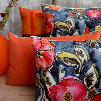 Terciopelo Poppies Floraison Lalie Design