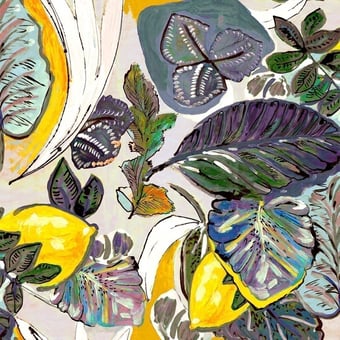 Velluto Pépin Jaune Lalie Design