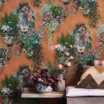 Talavera Wallpaper Rose Cole and Son