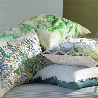 Cojín Jardin Chinois Hemp Designers Guild