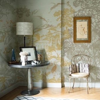 Papier peint panoramique Neo-tapestry Terra Coordonné