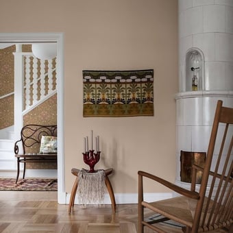 Rita Wallpaper White Tres Tintas Barcelona