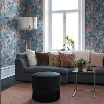 Papel pintado Anemone Mist Tres Tintas Barcelona