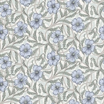 Poppy Wallpaper Parchment Tres Tintas Barcelona