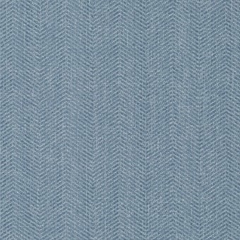Papel pintado Roscoe Herringbone Slate blue Thibaut