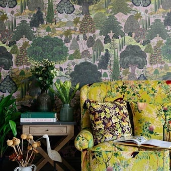 Jardin Sauvage Panel Green Mindthegap