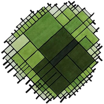 Tappeti Microcosme par Matali Crasset Grass Nodus