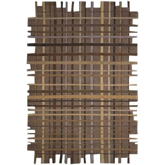 Tappeti Running Stripes Taupe Nodus