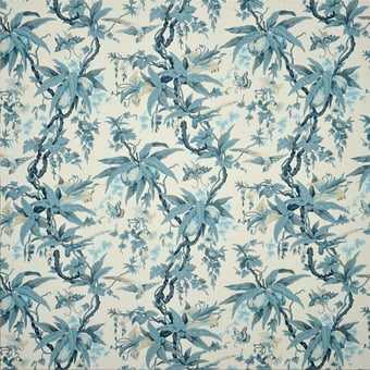 Tessuto Mary Day Botanical Slate Ralph Lauren