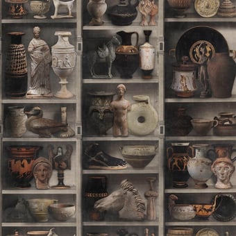 Greek Pottery Panel Grey Mindthegap