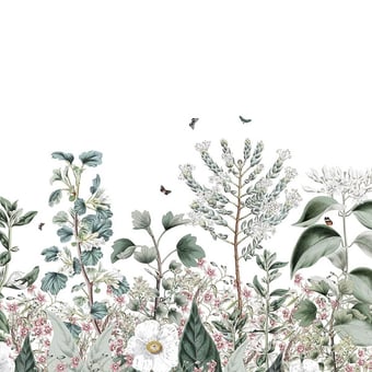Papel pintado mural panorámico Botanical Garden Original Les Dominotiers