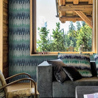 Carta da parati Alps Ochre Missoni Home