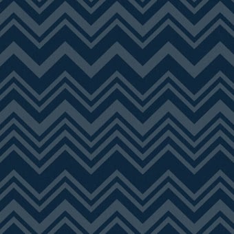 Carta da parati Macro Zig Zag Blue Missoni Home