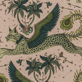 Lynx Linen Fabric Gold Clarke and Clarke