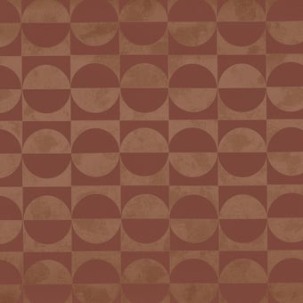 Carta da parati Circles Blanc/Or Casamance
