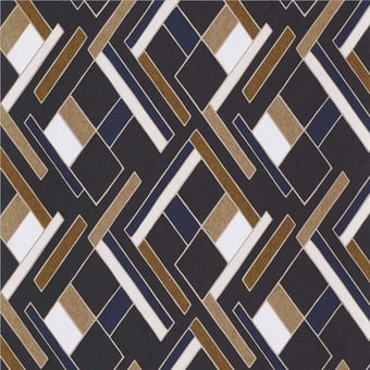 Carta da parati Shapes Blanc Casamance