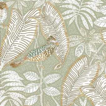 Carta da parati Sibia Gris Casamance